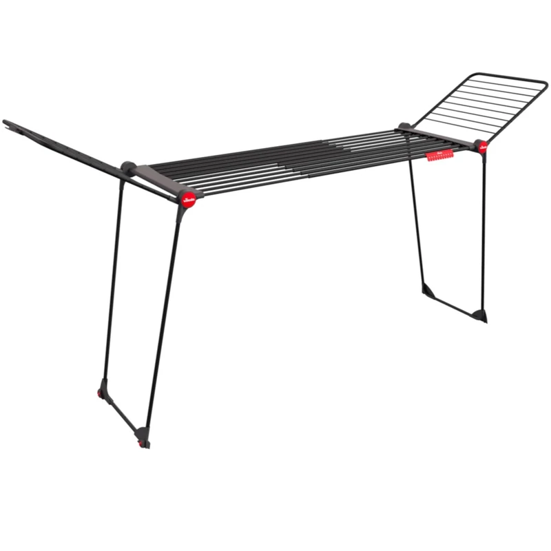 Vileda Infinity Flex Ultimate Extendable Large Black Clothes airer Strong and stable Less marks thicker tubes High wings Already assembled dryer