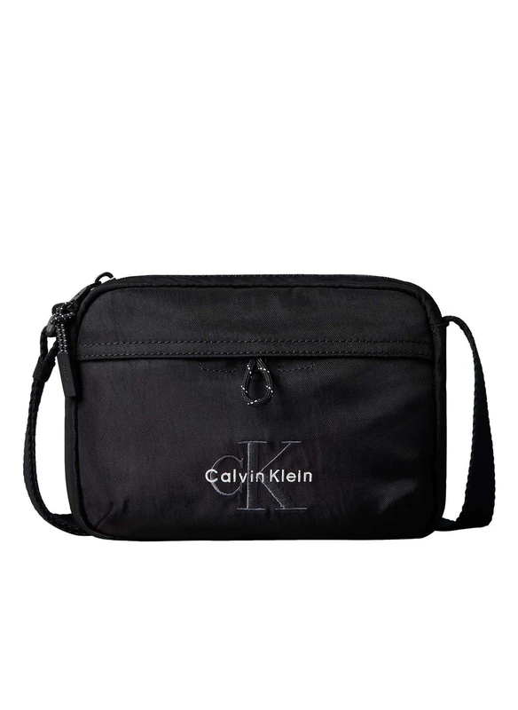 Calvin Klein Men's BOLD CAMERA BAG LV04D3117G Crossover, Black (Black), One Size