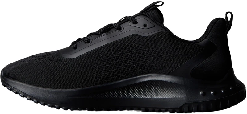Calvin Klein Men’s EVA Mix Runner Trainers with Mesh, Black (Triple Black), 10