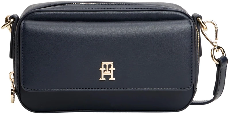 Tommy Hilfiger Women's TH ICON CAMERA BAG AW0AW17680 Crossover, Blue (Space Blue), One Size