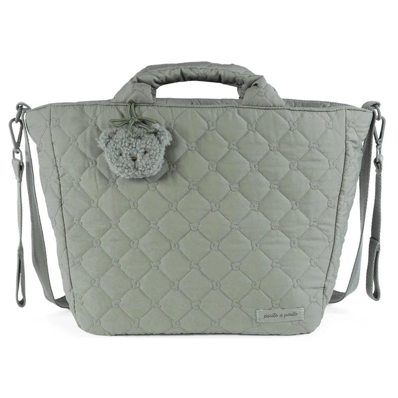 Pasito a pasito - Paddington Basket Bag Green