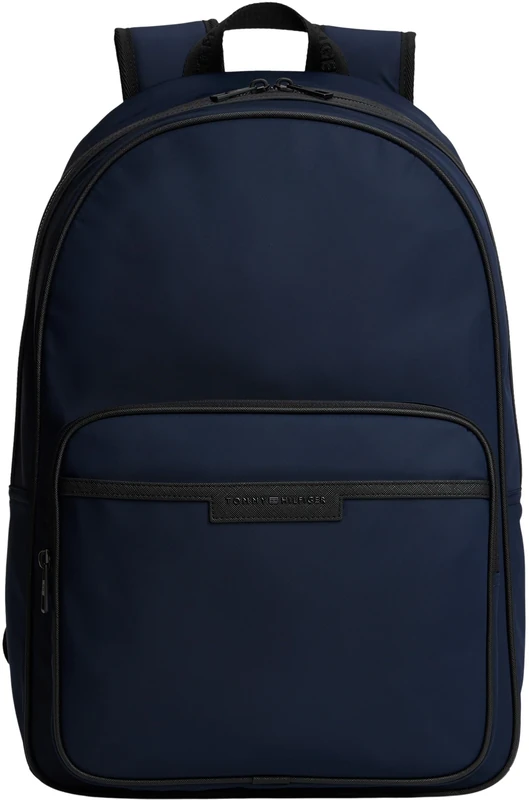Tommy Hilfiger Men’s Repreve Backpack with Laptop Compartment, Blue (Space Blue), One Size