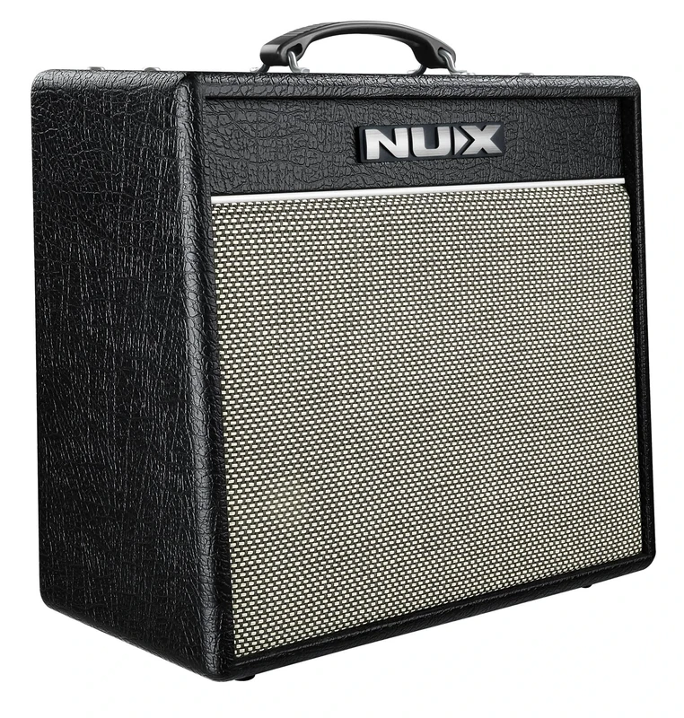 NU-X | Mighty 40 mkII Guitar Amplifier with Effects | Portable 40W Modelling Amp, Bluetooth, USB Interface & Drum Machine for Electric Guitars, Practice & Recording