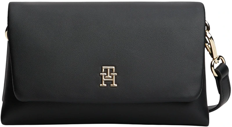 Tommy Hilfiger Women's TH Modern ESS MINI Crossover AW0AW17698 Crossover, Black (Black), One Size