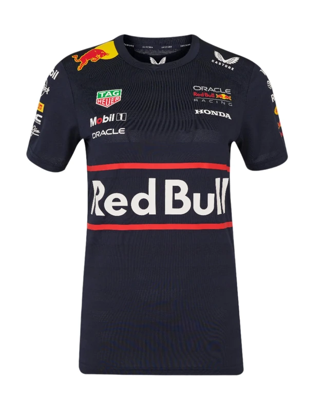 Redbull Racing Castore Women's Set Up Tee Navy