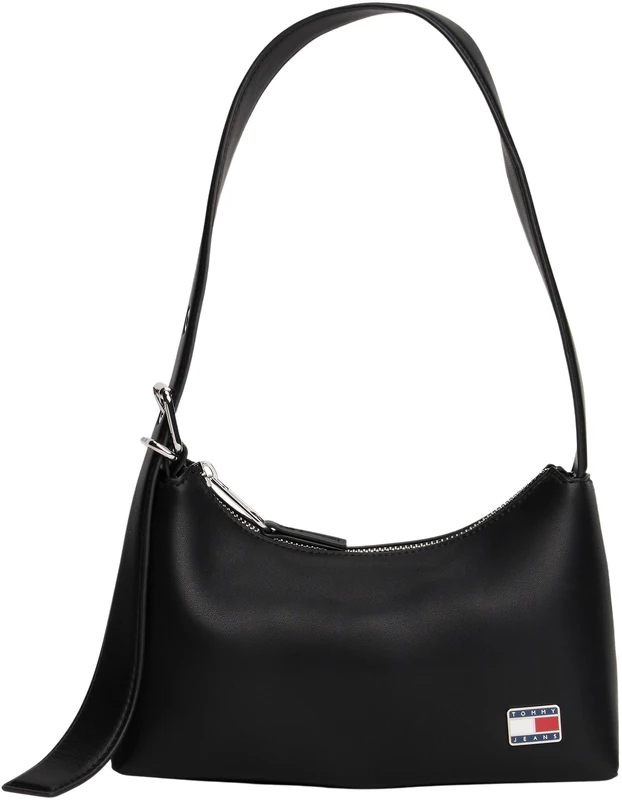 Tommy Jeans Women's Tjw Cool Shoulder Bag Aw0aw17873, Black (Black), One Size