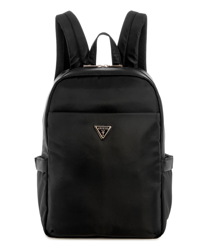 GUESS Unisex's Follie Travel Carry-On Luggage, Black, Backpack-16.5 Inches