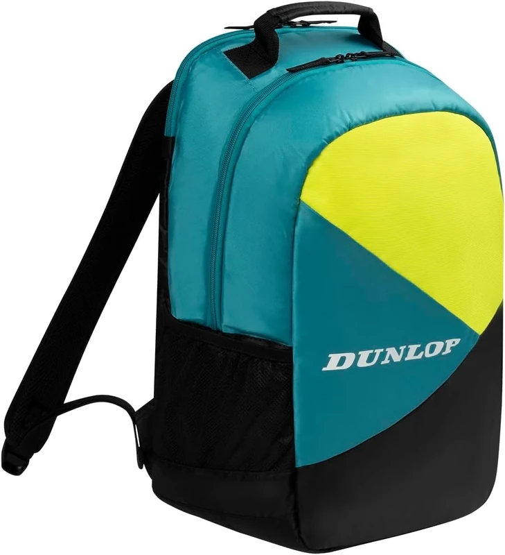 DUNLOP SX-Club Backpack, Teal, Black, Yellow