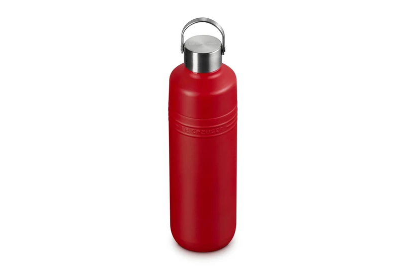 LE CREUSET Insulated Water Bottle, 1L, Cerise - Image 1