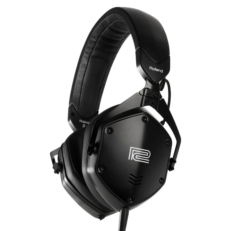 ROLAND VMH-S100 | Hi-Res Over-Ear Music Production Headphones | Wide Frequency Response | Incredible Sound Isolation | 50mm Driver Unit | Comfortable & Durable | Attachable Cable for L & R Ear Cups