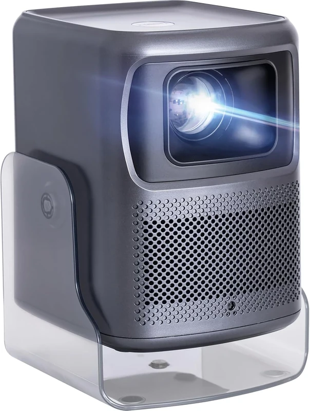 KASSELY Portable Projector for Bedroom 4K Support, Native 1080P Mini Bluetooth Projector, Auto Focus & Keystone Correction, Compatible with iOS/Android/PS5/TV Stick/Outdoor