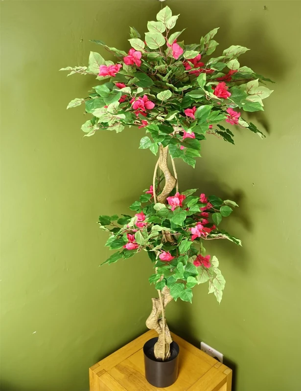 150cm Pink Japanese Artificial Silk Bougainvillea Tree