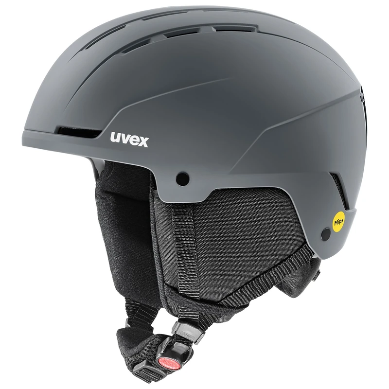 uvex glance MIPS - sturdy ski helmet for men and women - individual fit - optimized ventilation - rhino matt - 54-58