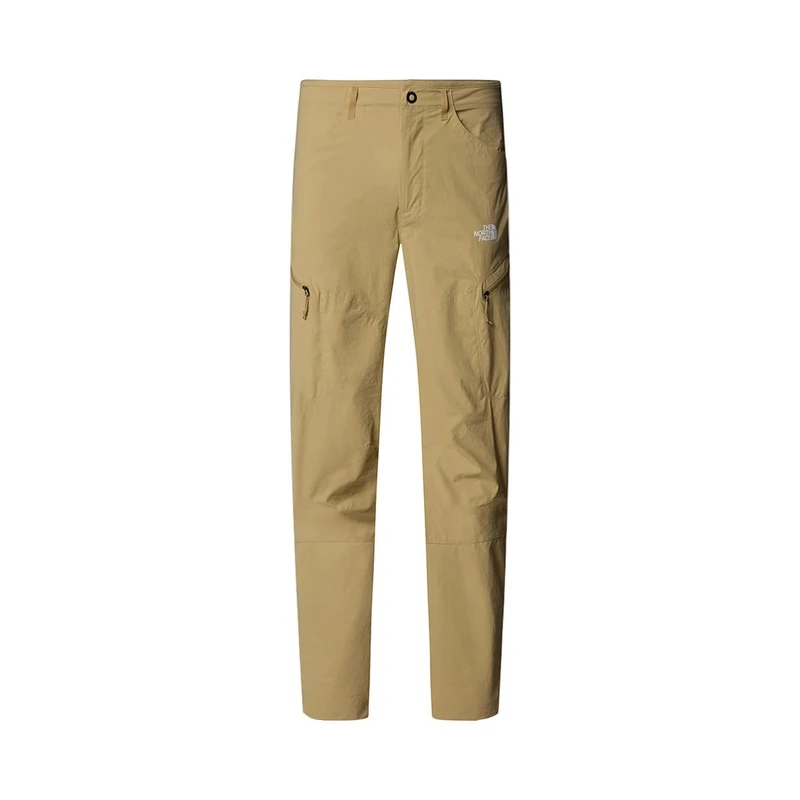 The North Face - Men’s Exploration Regular Tapered Trousers - Lightweight, Quick-Drying, Water-Repellent Hiking Pants - Khaki Stone, 32