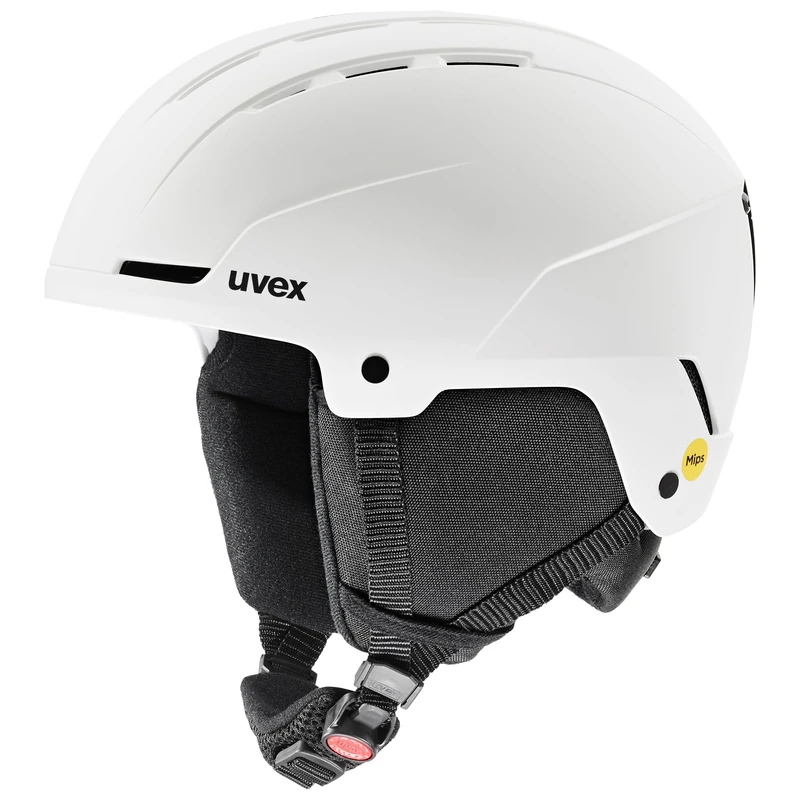 uvex glance MIPS - sturdy ski helmet for men and women - individual fit - optimized ventilation - white matt - 58-62