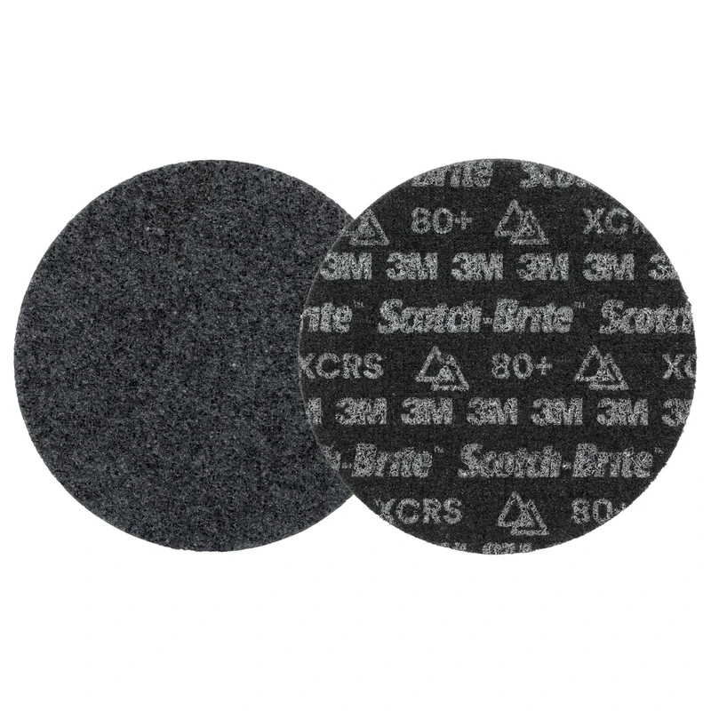Scotch-Brite Precision Heavy Duty Surface Conditioning Disc, HD-DH, Extra Coarse 80+, 152 mm x NH