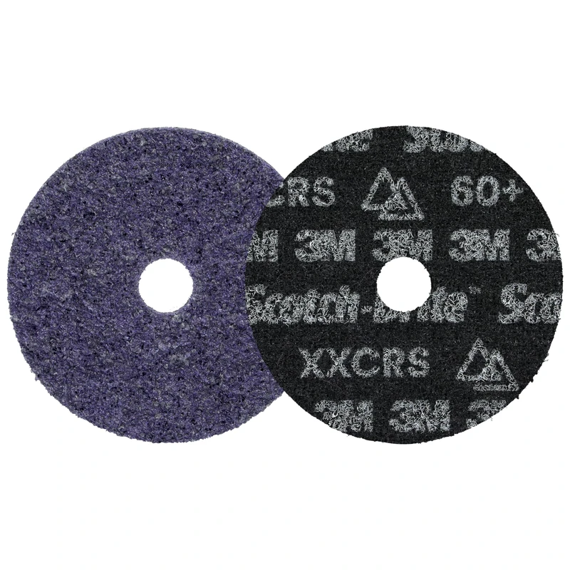 Scotch-Brite Precision Heavy Duty Surface Conditioning Disc, HD-DH, X-Extra Coarse 60+, 127 mm x 22.23 mm