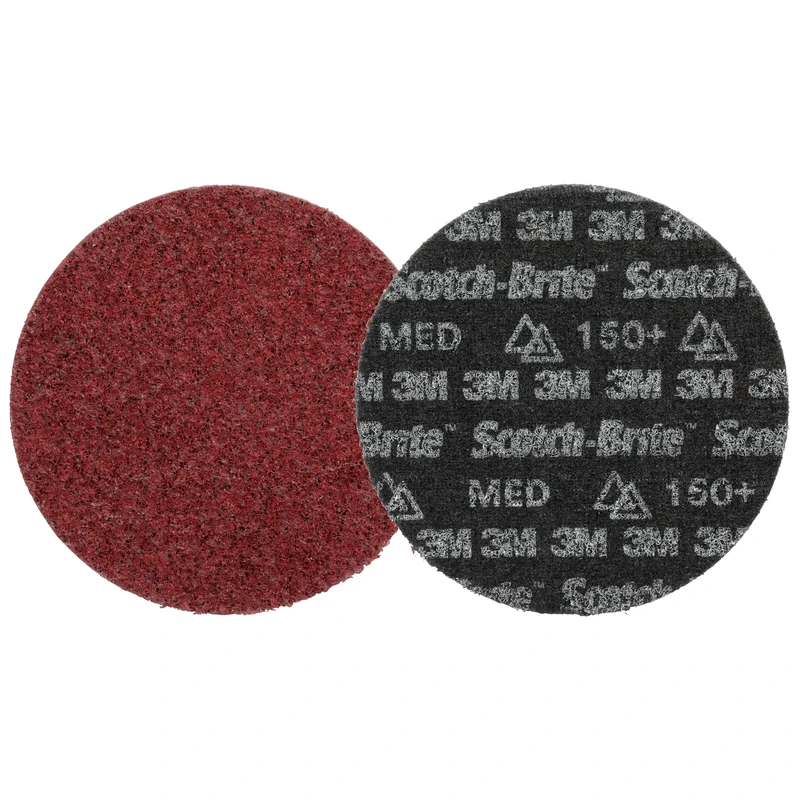 Scotch-Brite Precision Heavy Duty Surface Conditioning Disc, HD-DH, Medium 150+, 127 mm x NH