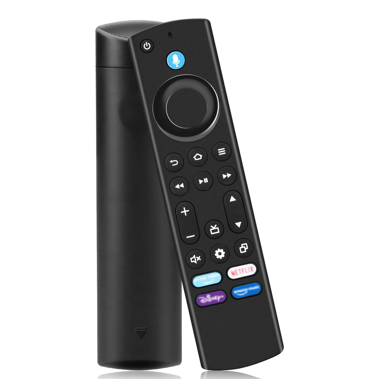 Replacement Voice Remote with Voice Function Fit for AMZ Smart TV Stick(4k, 2nd Gen, 3rd Gen, Life), for AMZ Smart TV Cube(1st Gen, 2nd Gen, 3rd Gen),AMZ/Pioneer/Toshiba Smart TVs/Insignia