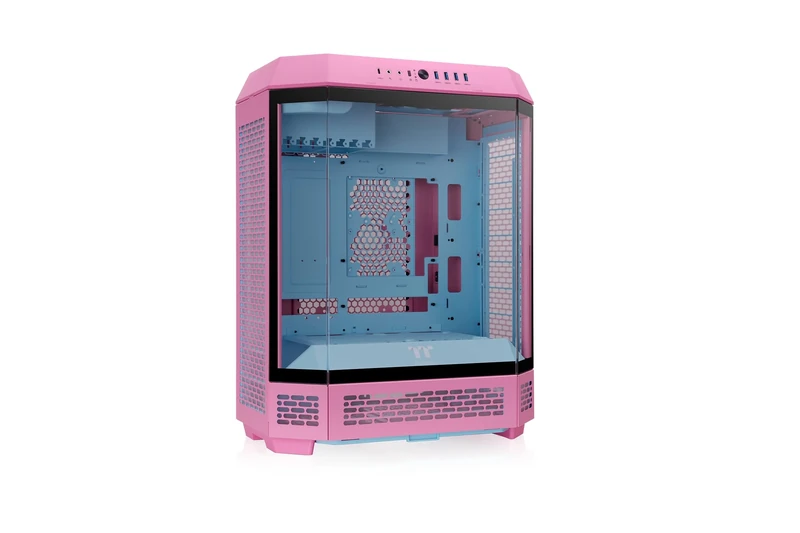 Thermaltake The Tower 600 Mid Tower Case| Bubble Pink