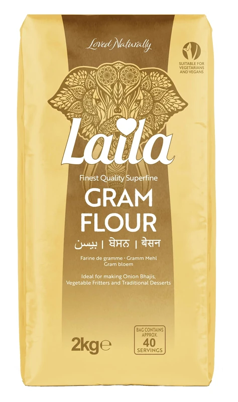 Laila Gram flour 2 kg (Packing May Vary)