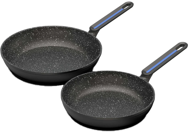 Techwood Set of 2 Frying Pans 24-28cm TAF-02PON