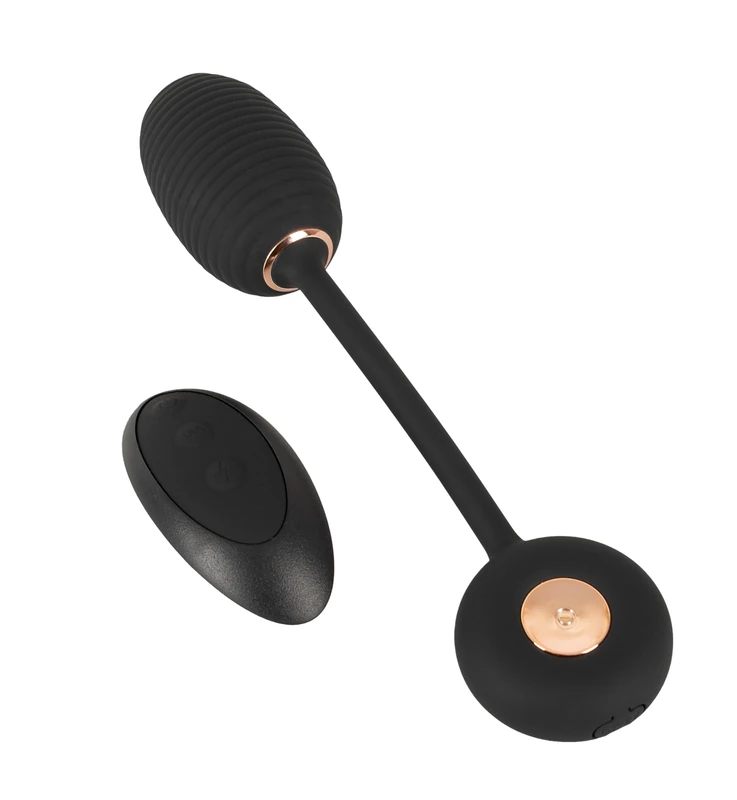 Intense RC Vibrating Egg Black 21.5 cm
