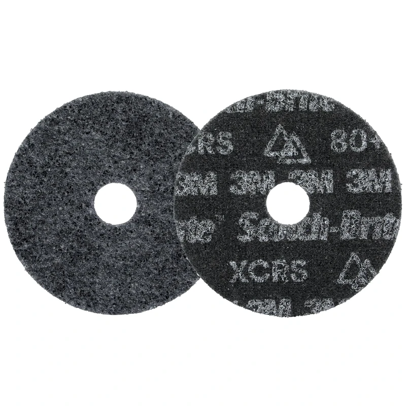 Scotch-Brite Precision Heavy Duty Surface Conditioning Disc, HD-DH, Extra Coarse 80+, 114.3 mm x 22.23 mm