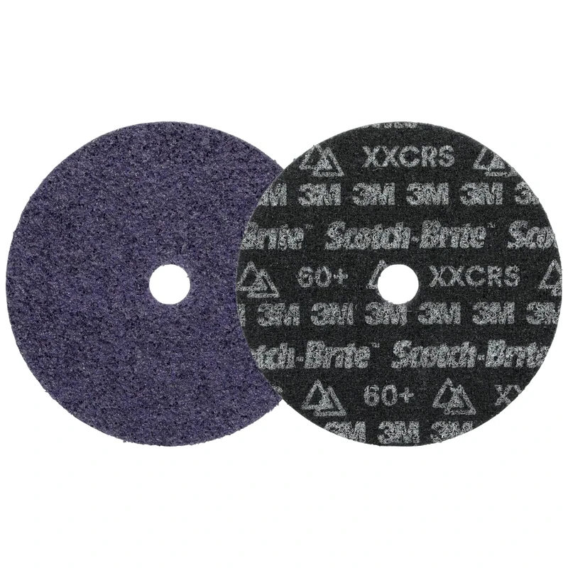 Scotch-Brite Precision Heavy Duty Surface Conditioning Disc, HD-DH, X-Extra Coarse 60+, 178 mm x 22.23 mm