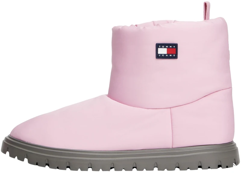 Tommy Jeans Women’s Lined Ankle Boots, Pink (Orchid Thistle), 7.5