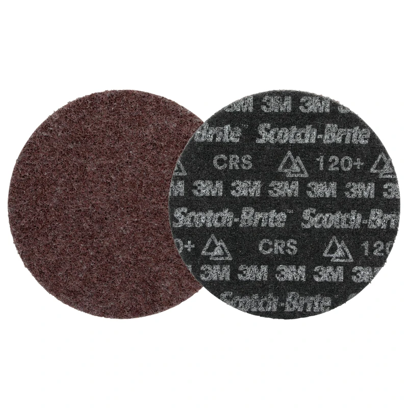 Scotch-Brite Precision Heavy Duty Surface Conditioning Disc, HD-DH, Coarse 120+, 102 mm x NH