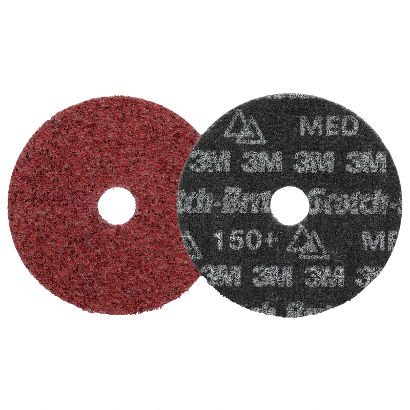 Scotch-Brite Precision Heavy Duty Surface Conditioning Disc, HD-DH, Medium 150+, 127 mm x 22.23 mm