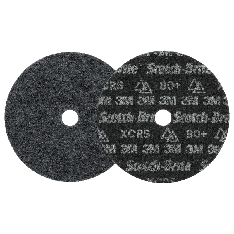 Scotch-Brite Precision Heavy Duty Surface Conditioning Disc, HD-DH, Extra Coarse 80+, 178 mm x 22.23 mm