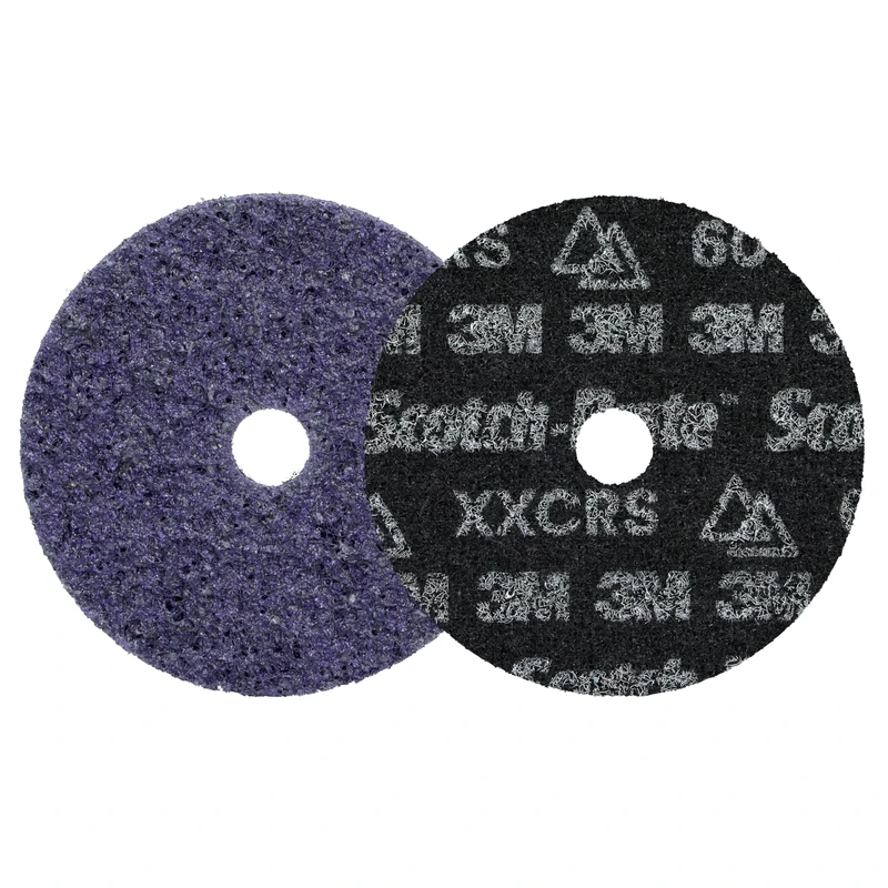 Scotch-Brite Precision Heavy Duty Surface Conditioning Disc, HD-DH, X-Extra Coarse 60+, 102 mm x 16 mm