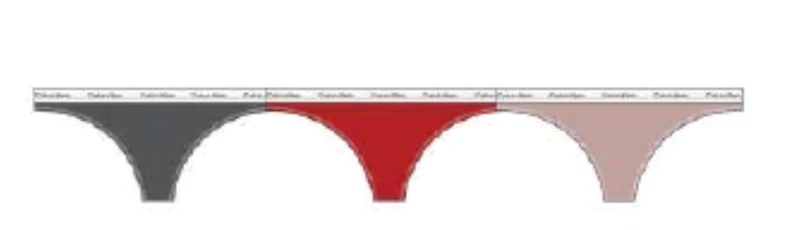 Calvin Klein Women's THONG 3PK 000QD5209E Thong, Red (CHARCOAL GREY/ADRENILINE RUSH/SUBDU), M