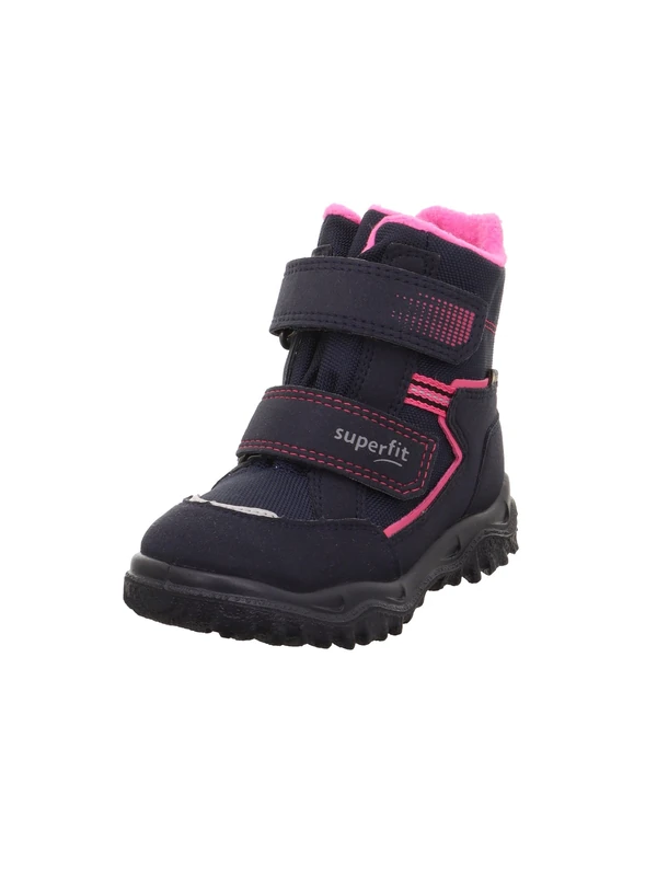 Superfit Husky Gore-Tex 1-006082 Girls' Boots, Blue Pink 8020, 12 UK Child