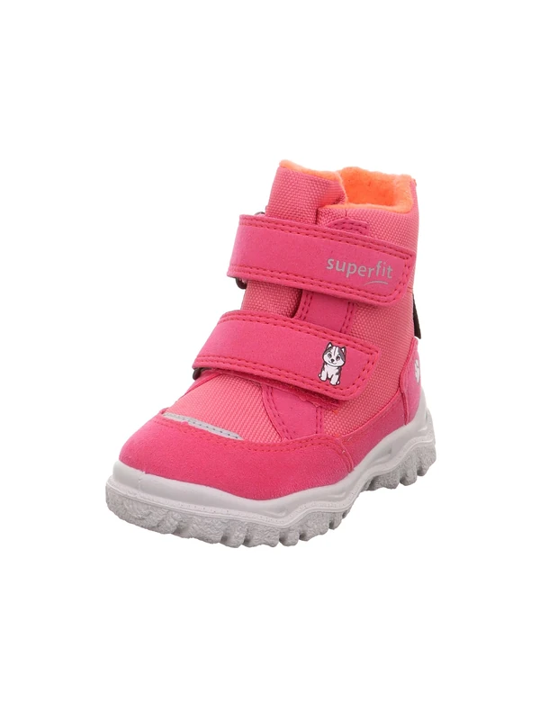 Superfit Girls' Husky1 Warm Lined Sympatex Pink/Orange 5500 Fashion Boots, Pink Orange 5500, 26 EU