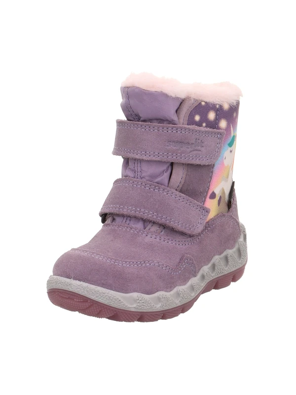Superfit Girls' Icebird Snow Boots, Purple Pink 8530, 10 UK Child