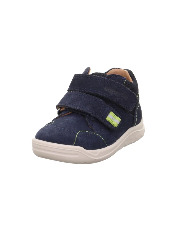 Superfit Whaley 1-000741 Trainers, Blue/Light Green 8010, 28 EU Wide