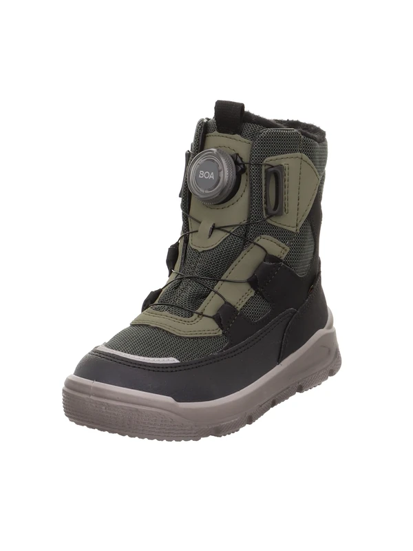 Superfit Mars Gore-Tex Warm Lined Snow Boots, Green/Black 7000, 33 EU, Green Black 7000, 14 UK