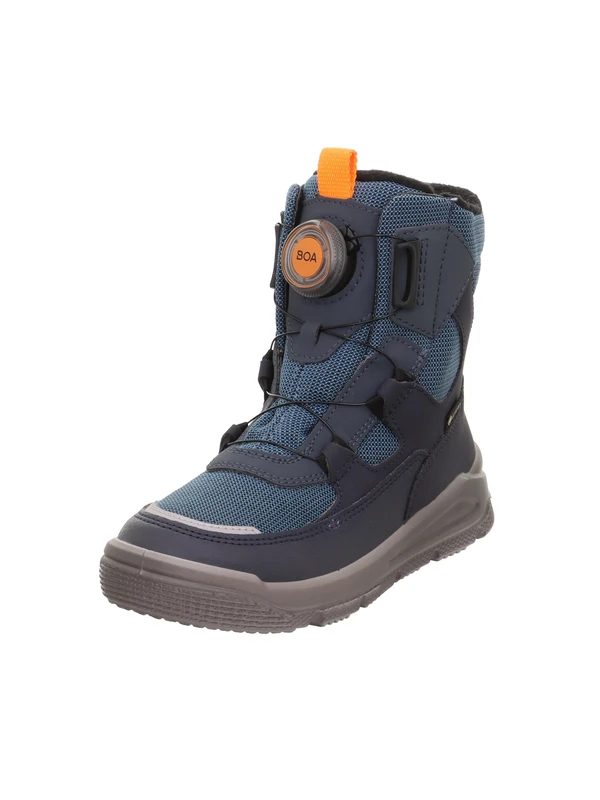 Superfit Mars Gore-Tex 1-009081 Boys' Boots, Blue Orange 8020, 9.5 UK Child