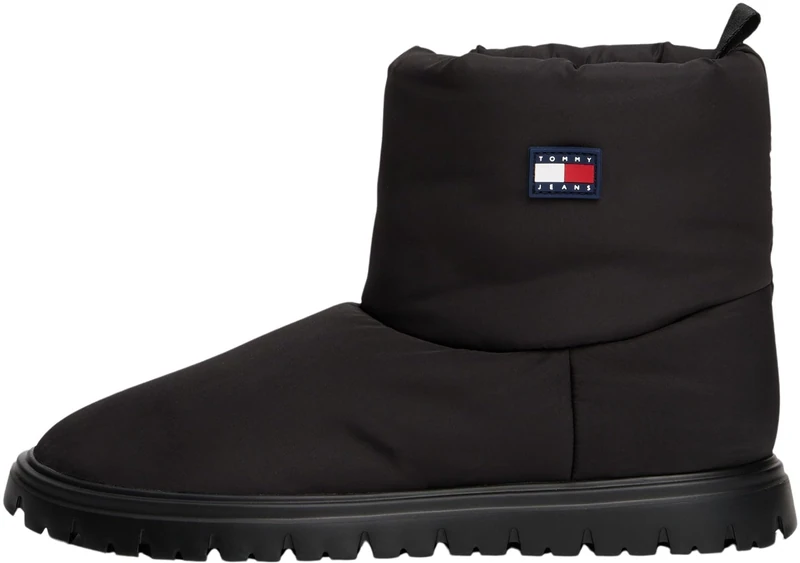 Tommy Jeans Women’s Lined Ankle Boots, Black (Black), 6.5