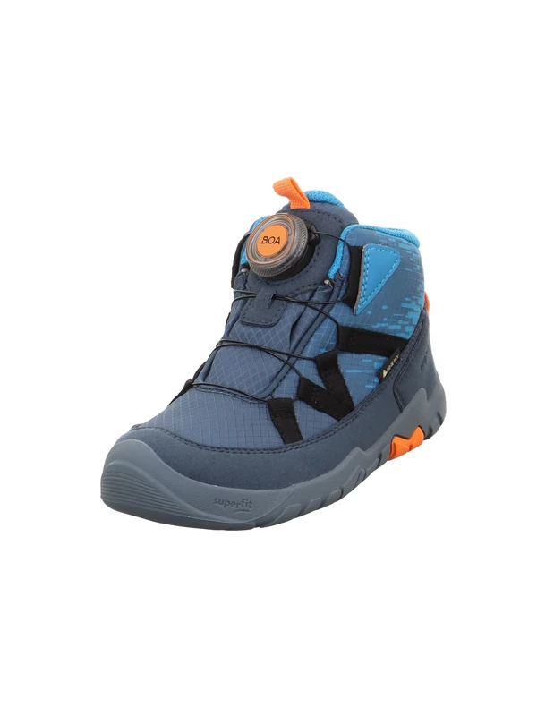 Superfit Trace Lightly Lined Gore-Tex Trainers, Blue/Turquoise 8000, 31 EU, Blue Turquoise 8000, 12.5 UK Child