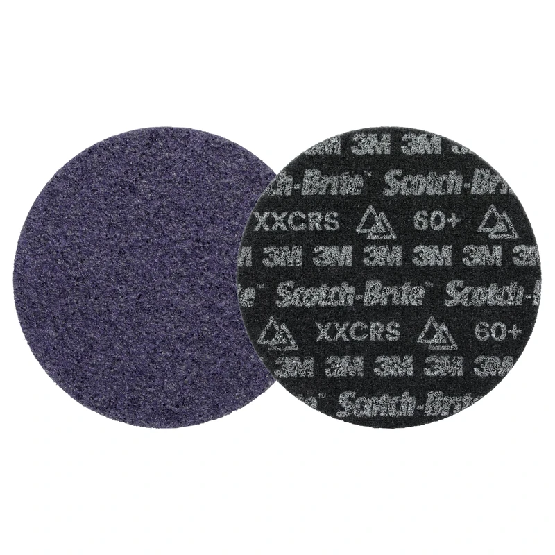 Scotch-Brite Precision Heavy Duty Surface Conditioning Disc, HD-DH, X-Extra Coarse 60+, 152 mm x NH