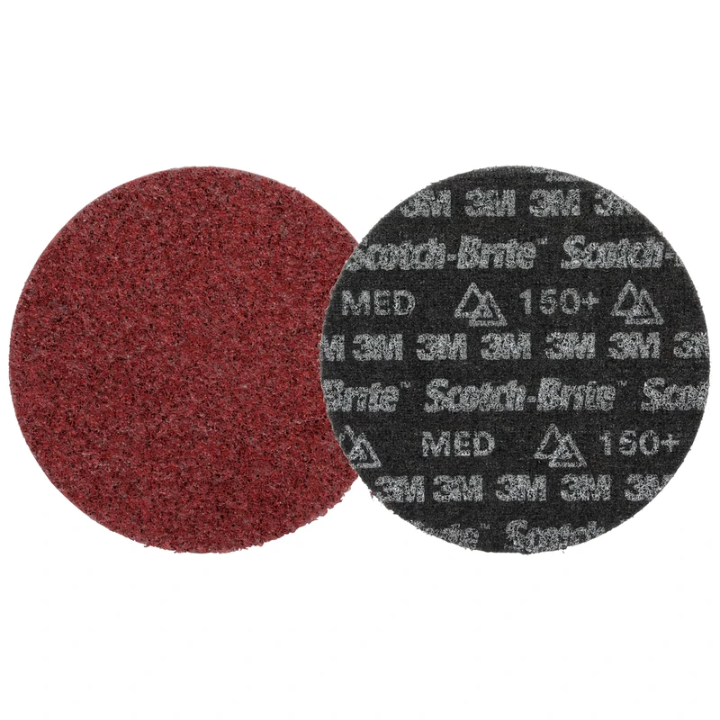 Scotch-Brite Precision Heavy Duty Surface Conditioning Disc, HD-DH, Medium 150+, 178 mm x NH