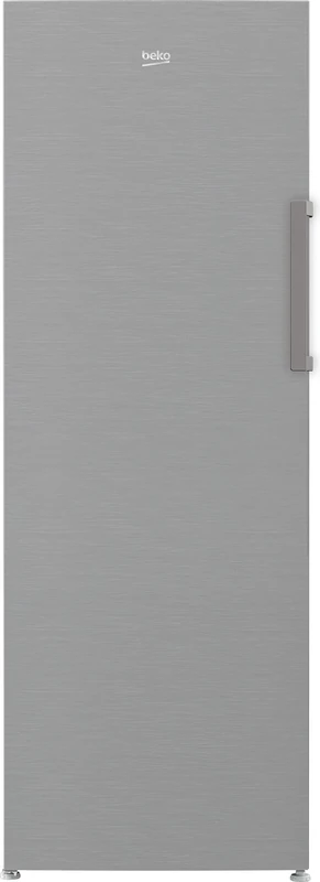 Beko Frost Free Upright Freezer - Stainless Steel Effect - E Rated
