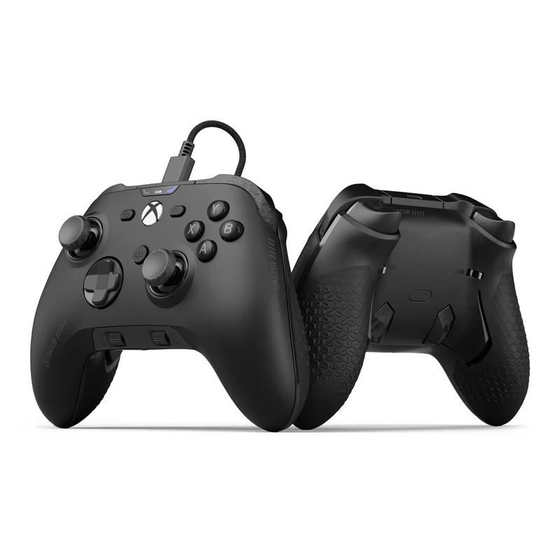 SCUF VALOR PRO Wired Performance Xbox Controller – Customisable Back Paddles, Instant Triggers, Hall Effect Thumbsticks, Audio Controls, Xbox Series X|S, Xbox One, Windows PC – Black