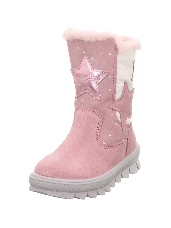 Superfit Flavia Gore-Tex Warm Lined Snow Boots, Pink/White 5540, 32 EU, Pink White 5540, 13 UK Child
