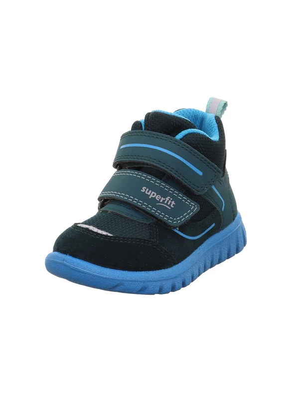 Superfit Boy's Sport7 Mini Leicht Gefütterte Gore-tex Sneaker, Green Turquoise 7000, 10 UK Child
