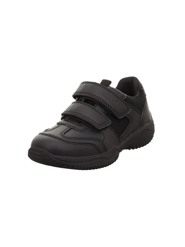 Superfit Boy's Storm Sneaker, Black 0010, 9.5 UK Child